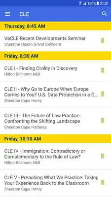 Play Virginia State Bar Events VSB