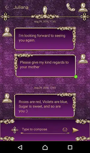 Play Virgin Mary Lilac Go SMS theme  and enjoy Virgin Mary Lilac Go SMS theme with UptoPlay