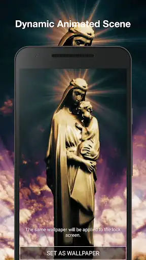 Play Virgin Mary Live Wallpaper as an online game Virgin Mary Live Wallpaper with UptoPlay