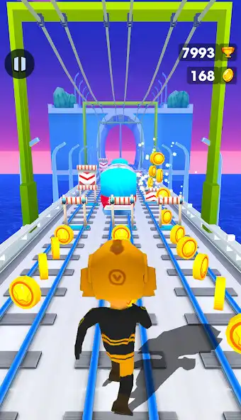 Play Vir Hero the Robot: Run Game as an online game Vir Hero the Robot: Run Game with UptoPlay