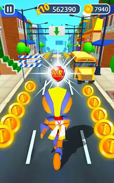 Play Vir The Robot Boy Subway Rush  and enjoy Vir The Robot Boy Subway Rush with UptoPlay