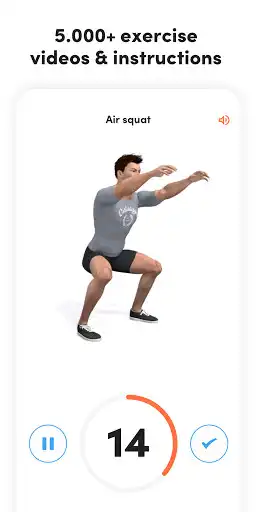 Play Virtuagym Fitness Tracker - Home  Gym as an online game Virtuagym Fitness Tracker - Home  Gym with UptoPlay