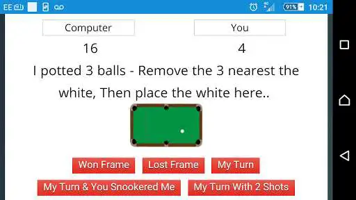 Play Virtual 8 Ball Pool Opponent as an online game Virtual 8 Ball Pool Opponent with UptoPlay