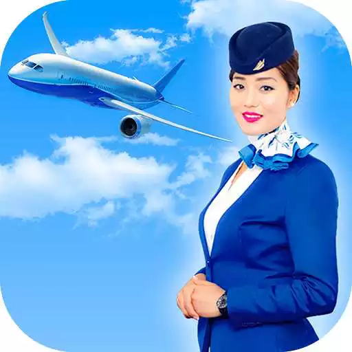 Free play online Virtual Air Hostess Flight Attendant Simulator APK