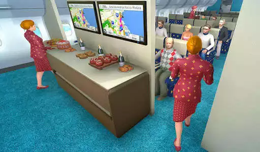Play Virtual Air Hostess Flight Attendant Simulator