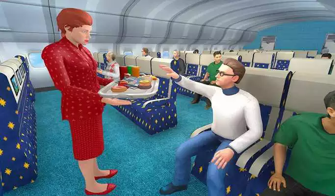 Play Virtual Air Hostess Flight Attendant Simulator