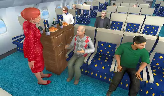Play Virtual Air Hostess Flight Attendant Simulator