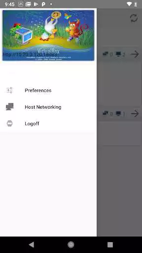 Play VirtualBox Manager