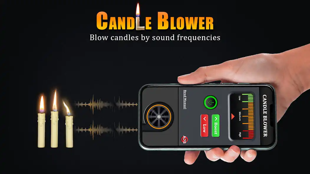 Play Virtual Candle Blower Sound  and enjoy Virtual Candle Blower Sound with UptoPlay