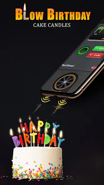 Play Virtual Candle Blower Sound as an online game Virtual Candle Blower Sound with UptoPlay