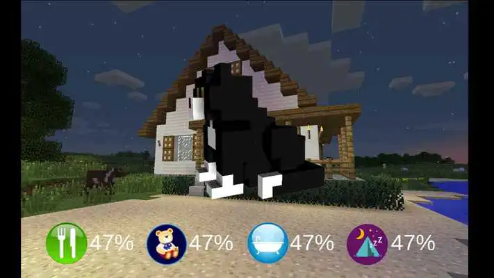 Play Virtual Cat Pet in Craft World