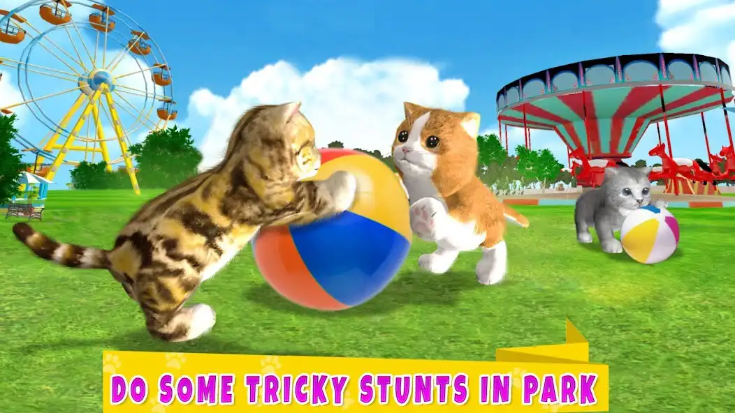 Play Virtual Cat Simulator Games 3d  and enjoy Virtual Cat Simulator Games 3d with UptoPlay