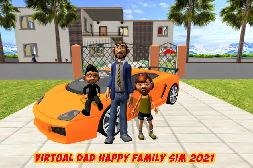 Virtual Dad Family Simulator online game with UptoPlay