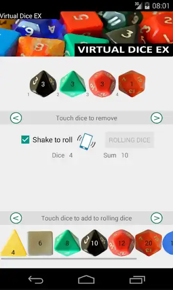 Play Virtual Dice EX  and enjoy Virtual Dice EX with UptoPlay