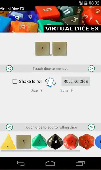 Play Virtual Dice EX as an online game Virtual Dice EX with UptoPlay