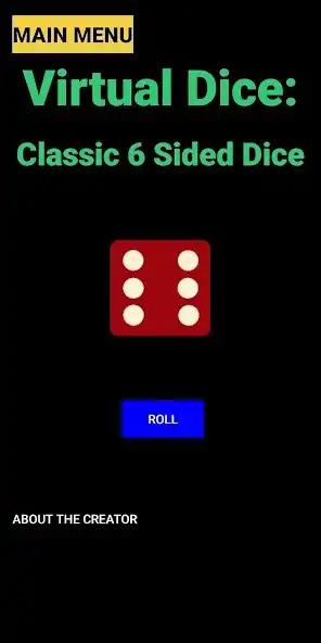Play Virtual Dice Roller PRO (Free) as an online game Virtual Dice Roller PRO (Free) with UptoPlay