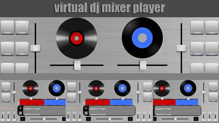 Play Virtual DJ Mixer Player