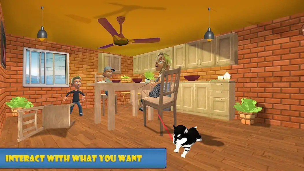 Play Virtual Dog Simulator – 3D Sim as an online game Virtual Dog Simulator – 3D Sim with UptoPlay