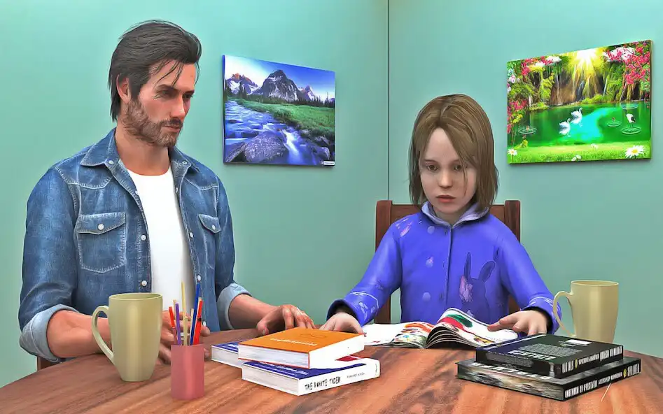 Play Virtual Family Mother Sims as an online game Virtual Family Mother Sims with UptoPlay