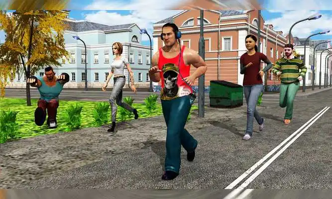 Play Virtual Gym Club: Structure Health  Fitness