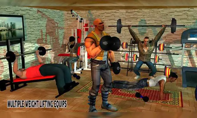 Play Virtual Gym Club: Structure Health  Fitness
