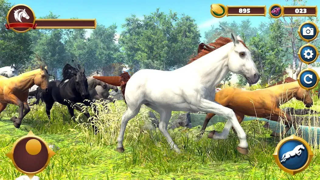 Play Virtual Horse Family Simulator  and enjoy Virtual Horse Family Simulator with UptoPlay