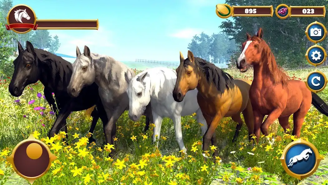 Play Virtual Horse Family Simulator as an online game Virtual Horse Family Simulator with UptoPlay