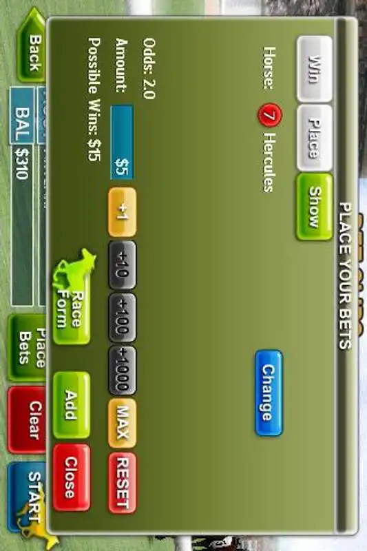 Play Virtual Horse Racing 3D