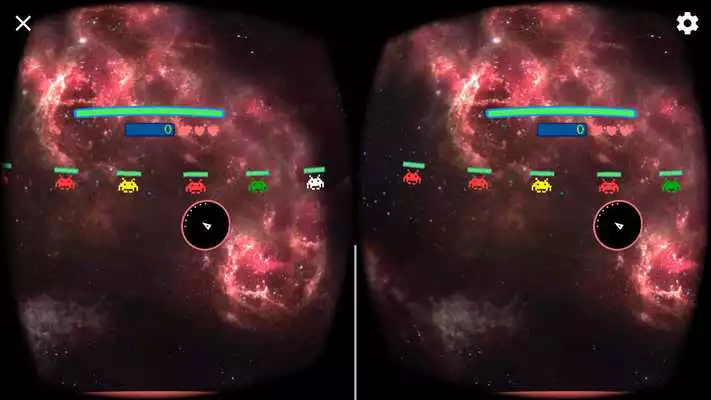Play virtual invaders VR Play virtual invaders VR