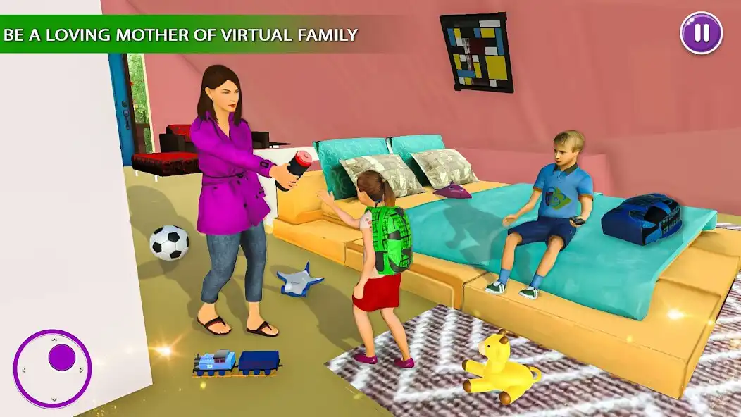 Play Virtual Mom: Family Simulator as an online game Virtual Mom: Family Simulator with UptoPlay