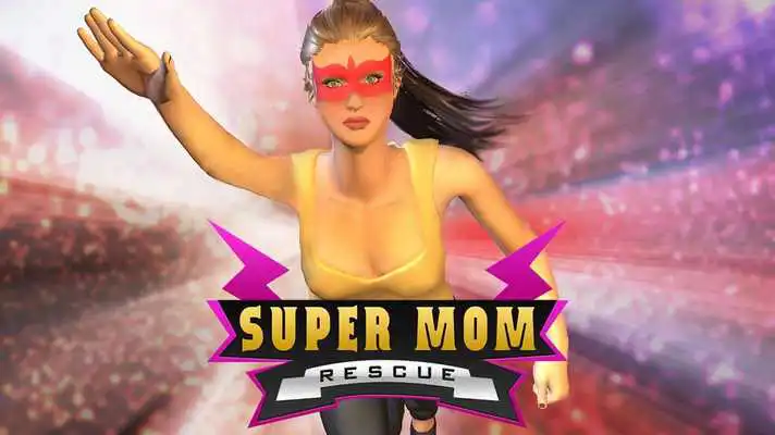 Play Virtual Mom Flying Superhero