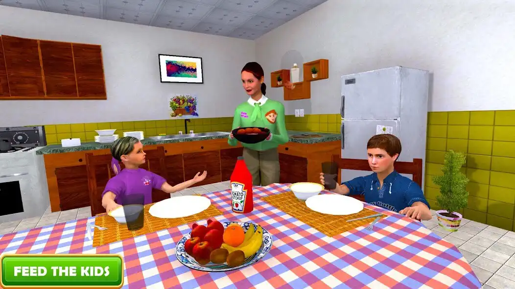 Play Virtual Mom Happy Family Game  and enjoy Virtual Mom Happy Family Game with UptoPlay