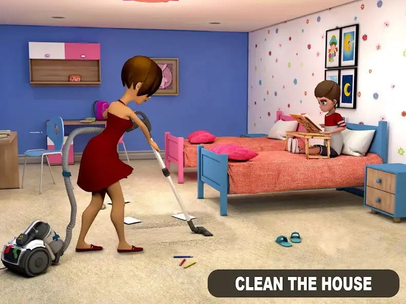 Play Virtual mom: Mother Simulator as an online game Virtual mom: Mother Simulator with UptoPlay