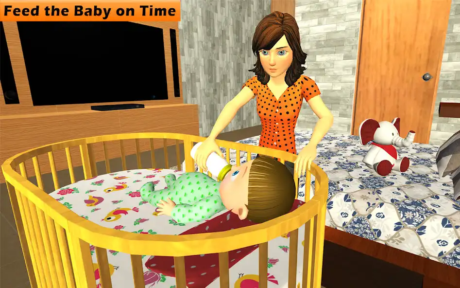 Play Virtual Mother Life Simulator as an online game Virtual Mother Life Simulator with UptoPlay