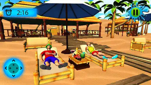 Play Virtual Mother Summer Beach Water Swimming Games  and enjoy Virtual Mother Summer Beach Water Swimming Games with UptoPlay