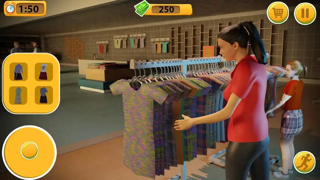 Play Virtual Mother Supermarket - Shopping Mall Games as an online game Virtual Mother Supermarket - Shopping Mall Games with UptoPlay