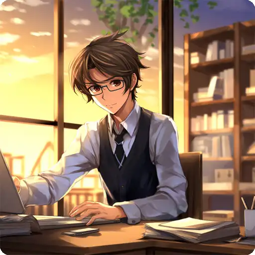 Play Virtual Office Life Anime Game APK