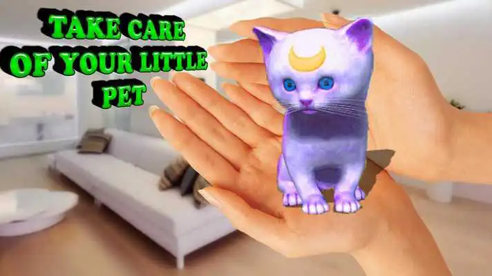 Play Virtual pet kitten camera 3D