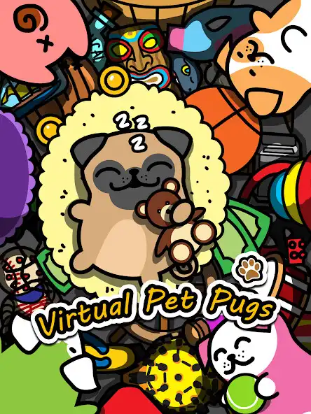 Play Virtual Pet Pugs  - A Pug Dog Collector Game  and enjoy Virtual Pet Pugs  - A Pug Dog Collector Game with UptoPlay