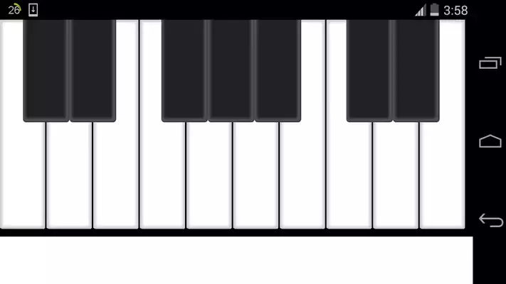 Play virtual piano game