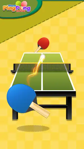 Play Virtual ping pong Mania as an online game Virtual ping pong Mania with UptoPlay