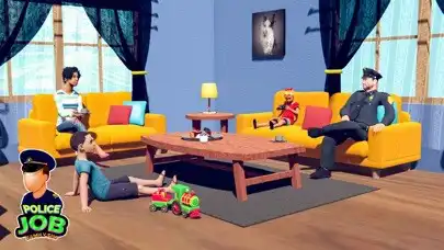 Play Virtual Police Officer Dad Sim as an online game Virtual Police Officer Dad Sim with UptoPlay