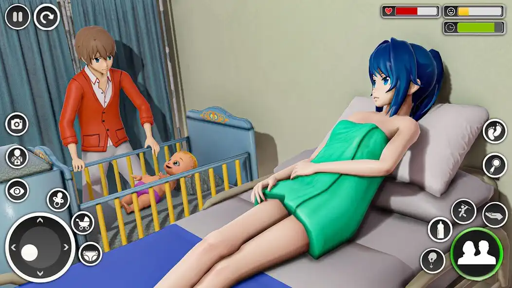 Play Virtual Pregnant Mom 3d Sim as an online game Virtual Pregnant Mom 3d Sim with UptoPlay