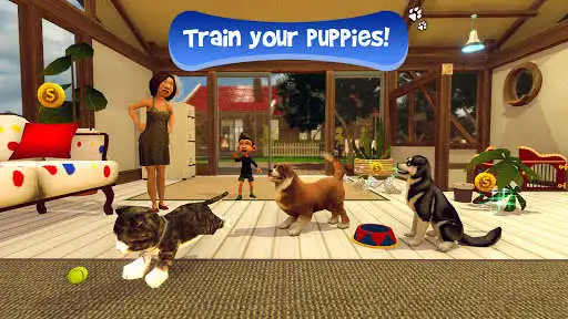 Play Virtual Puppy-Family Adventure  and enjoy Virtual Puppy-Family Adventure with UptoPlay