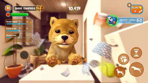 Play Virtual Puppy-Family Adventure as an online game Virtual Puppy-Family Adventure with UptoPlay