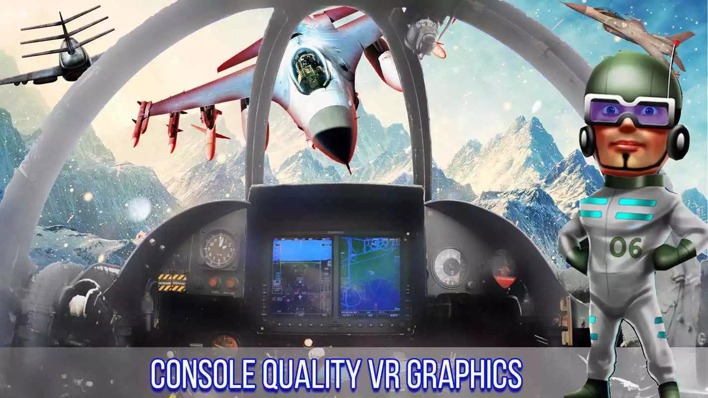 Play Virtual Reality SKY WAR
