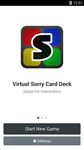 Play Virtual Sorry Card Deck  and enjoy Virtual Sorry Card Deck with UptoPlay