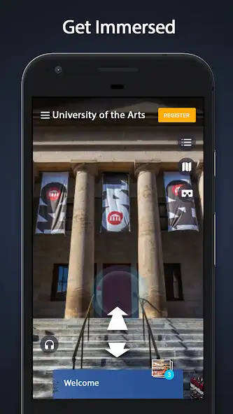 Play Virtual Tour of UArts