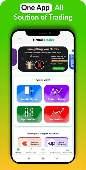 Play Virtual Trader: paper trading  and enjoy Virtual Trader: paper trading with UptoPlay