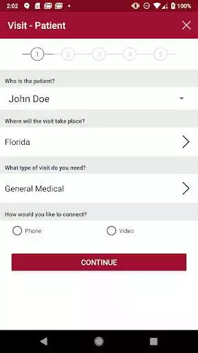 Play APK Virtual Visit  and enjoy Virtual Visit with UptoPlay com.OrlandoHealth.VirtualVisit